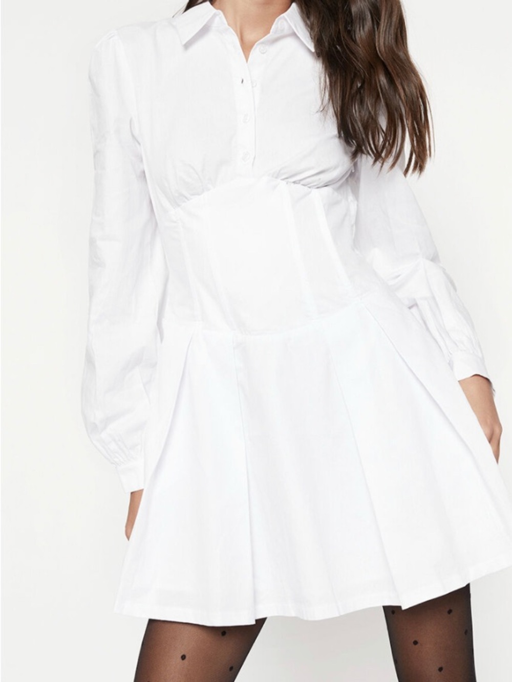 Bardot Maya Poplin Shirt Dress
